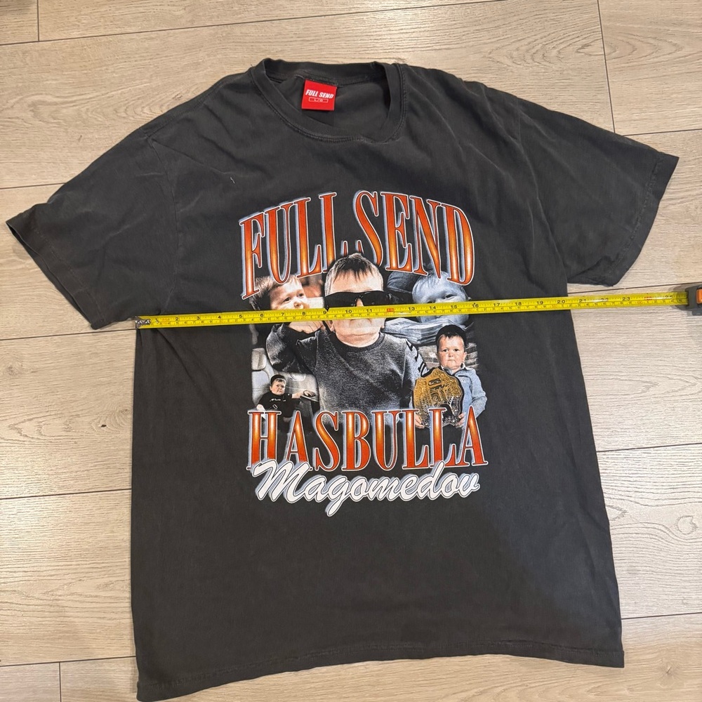 Full Send Black Graphic Tee